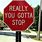 Funny Stop Sign Images
