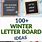 Funny Winter Letter Board Ideas