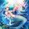 Galaxy Anime Mermaid