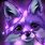 Galaxy Fox Background