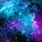 Galaxy Purple Turquoise