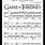 Game of Thrones Piano Sheet Music