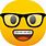 Geek Emoji PNG