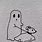 Ghost Dog Drawing