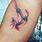 Girly Fish Hook Tattoo