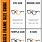 Glasses Lens Size Chart