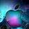 Glitter Apple Logo iPhone Wallpaper
