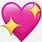 Glitter Heart Emoji