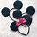 Glitter Mickey Mouse Ears