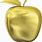 Gold Apple Clip Art