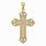 Gold Filigree Cross Pendant