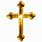 Gold Religious Cross