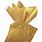 Gold Tissue Paper