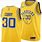 Golden State Warriors Yellow Jersey