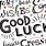 Good Luck Best Wishes