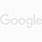 Google Logo White SVG