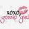 Gossip Girl Logog Xoxo