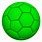 Green Soccer Ball