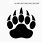 Grizzly Paw Drawing