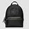 Gucci Black Leather Backpack