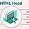 HTML Head Tag