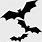 Halloween Bat PNG Transparent
