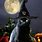 Halloween Black Cat Art
