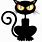Halloween Black Cat Graphics