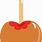 Halloween Caramel Apple Clip Art