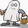 Halloween Ghost Costume Clip Art