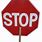 Hand Held Stop Sign Paddle