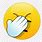 Hand Smacking Face Emoji