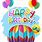 Happy Birthday Air Balloons