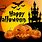 Happy Halloween Cartoon Background