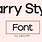 Harry Styles Font