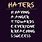 Hater Quotes Images