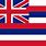 Hawaii Flag State Shape