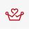 Heart with Crown Symbol