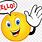 Hello Emoji Clip Art