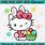 Hello Kitty Easter SVG