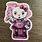 Hello Kitty Stickers Goth