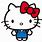 Hello Kitty Waving GIF