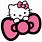 Hello Kitty with Pink Bow