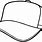 Hiding Eyes with Cap Black and White Clip Art