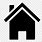 Home Icon Black Background