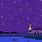 Homer Looking at Stars PC Wallpaper