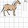 Horse Grid Drawing