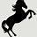 Horse Silhouette Decals