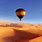 Hot Air Balloon at the Desert