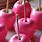 Hot Pink Candy Apples